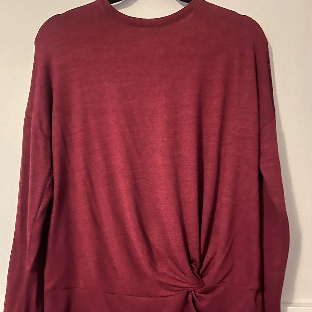 Knotted sweater